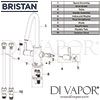 Bristan Cashew Easyfit Sink Mixer Kitchen Tap Spares